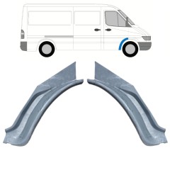 Reparaturblech innenvorderer Kotflügel für Mercedes Sprinter 1995-2006 / Links+Rechts / Satz 11899
