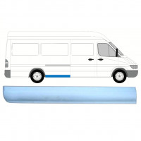 Reparaturblech vorderes unteres Teil Kotflügel hinten für Mercedes Sprinter 1995-2006 / Rechts 8138