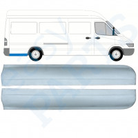 MERCEDES SPRINTER 1995- LANG HINTEN KOTFLÜGEL REPARATURBLECH / SATZ