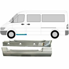 Reparaturblech innen + außen vorderer Schweller für Mercedes Sprinter 1995-2006 / Links / Satz 9573