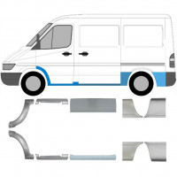 MERCEDES SPRINTER 1995-2006 KURZ REPARATURBLECH / SATZ 10