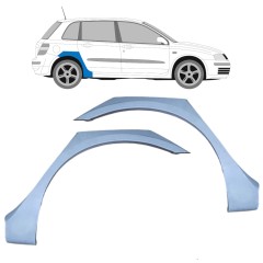 Reparaturblech Kotflügel hinten für Fiat Stilo 2001-2010 / Links+Rechts / Satz 9777