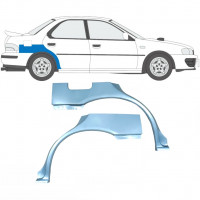 SUBARU IMPREZA 1992-2000 RADLAUF REPARATURBLECH / SATZ