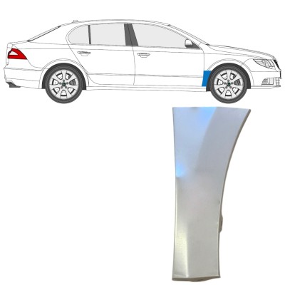 Reparaturblech Kotflügel vorne für Skoda Superb 2008-2015 / Rechts 16083