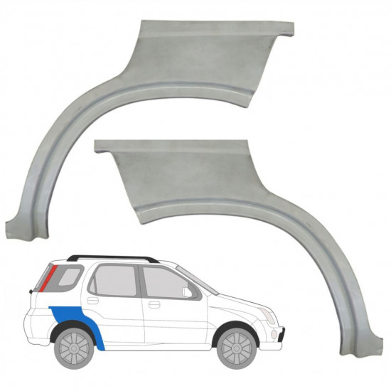 SUZUKI IGNIS 2000-2003 RADLAUF REPARATURBLECH / SATZ