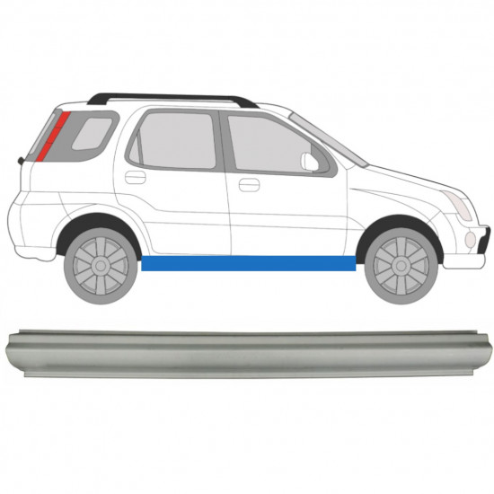 SUZUKI IGNIS 2000-2003 SCHWELLER REPARATURBLECH / RECHTS = LINKS