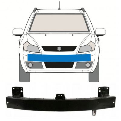 5 Stück Autotürschwellenschutz,für Suzuki Ignis.Dekoratives Zubehör den  vorderen hinteren Schweller und die hintere Stoßstange