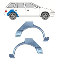 Reparaturblech Kotflügel hinten für Suzuki Swift 1988-2004 / Links / Rechts / Satz 12766