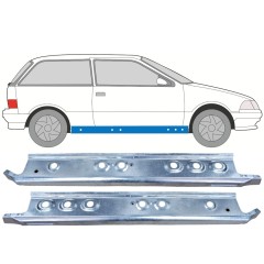 Reparaturblech Innen-Schweller für Suzuki Swift 1988-2004 / Links / Rechts / Satz 12824
