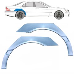 Reparaturblech Kotflügel hinten für Mercedes S-Class W220 1998-2005 / Links+Rechts / Satz 9221