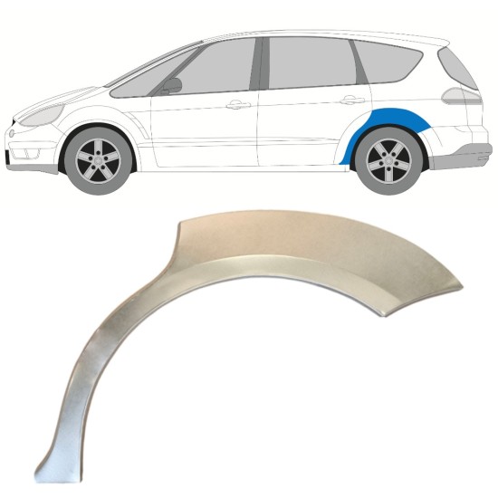 Reparaturblech Kotflügel hinten