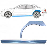 JAGUAR S-TYPE 1999-2007 RADLAUF REPARATURBLECH + SCHWELLER / SATZ / LINKS