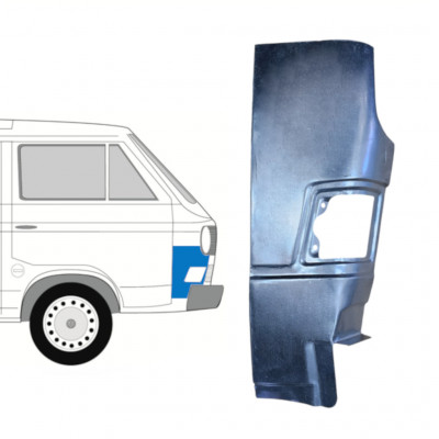 VW T3 1979-1992 VORNE ECKE REPARATURBLECH / RECHTS