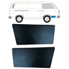 Außen Türhaut-Reparaturblech für Volkswagen Transporter T3 1979-1992 / Links+Rechts / Satz 11091