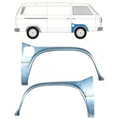 Reparaturblech vorderer Radlauf für Volkswagen Transporter T3 1979-1992 / Links+Rechts / Satz 9778