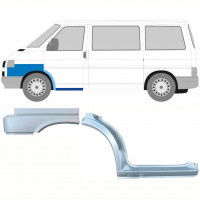 VW T4 1990- VORNE RADLAUF REPARATURBLECH + VORNE KOTFLÜGEL + SCHWELLER REPARATURBLECH / SATZ / LINKS