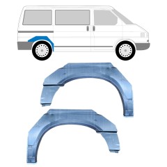 Reparaturblech Kotflügel hinten für Volkswagen Transporter T4 1990-2003 / Links+Rechts / Satz 9446