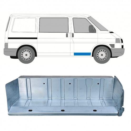 VW T4 1990-2003 EINSTIEGSBLECHE REPARATURBLECH / RECHTS