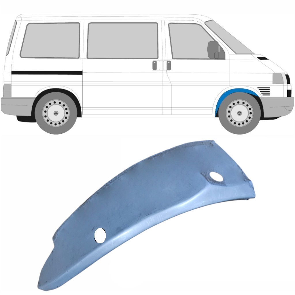 Reparaturblech Innenvorderer Kotflügel Für Volkswagen Transporter T4 1990-2003 / Rechts 5966