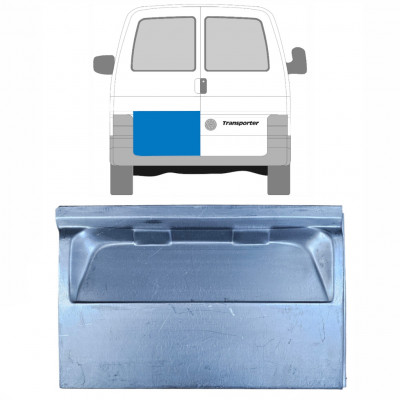 VW T4 1990-2003 HINTEN TÜR ÄUSSERE NÄHEN PANEL / LINKS