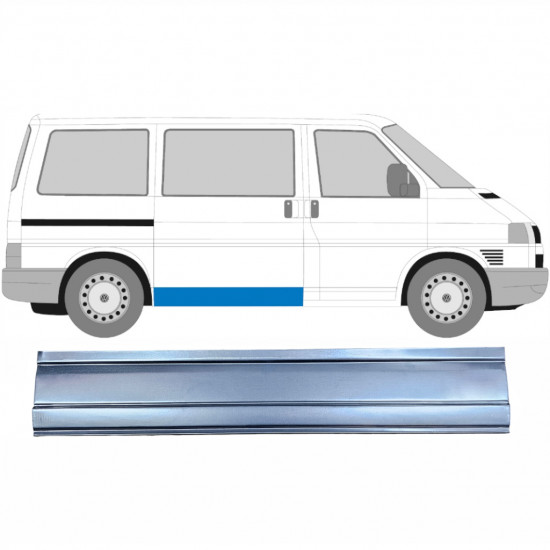 VW T4 1990-2003 SCHIEBETÜR ÄUSSERE PANEL / RECHTS