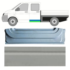 Reparaturblech für die hintere Tür, innen und außen für Volkswagen Transporter T5 2003-2015 / Links / Satz 16877