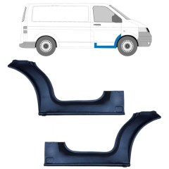 Reparaturblech Schweller vordere Tür für Volkswagen Transporter T5 2003-2015 / Links+Rechts / Satz 9457