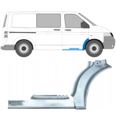 Reparaturblech Schweller + Kotflügel vorne für Volkswagen Transporter T5 2003-2015 / Rechts / Satz 12636
