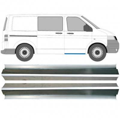 VW T5 2003-2015 VORNE SCHWELLER REPARATURBLECH / RECHTS = LINKS / SATZ