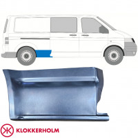 VW TRANSPORTER T5 2003-2015 HINTEN KOTFLÜGEL REPARATURBLECH / RECHTS