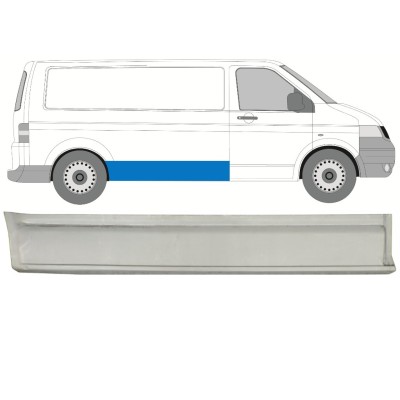 Reparaturblech Seitenwand für Volkswagen Transporter T5 2003-2015 / Rechts 15952