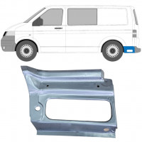 Reparaturblech Kotflügel hinten für Volkswagen Transporter T5 2003-2015 / Links 12028