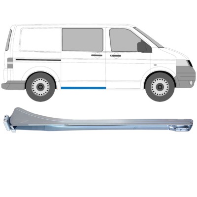 Schiebetür Führungsschiene für Volkswagen Transporter T5 2003-2015 / Rechts 16286