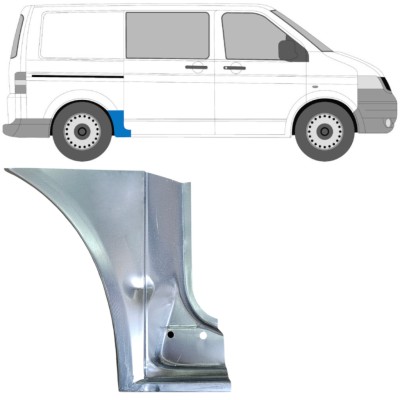 Reparaturblech Kotflügel hinten für Volkswagen Transporter T5 2003-2015 / Rechts 16669