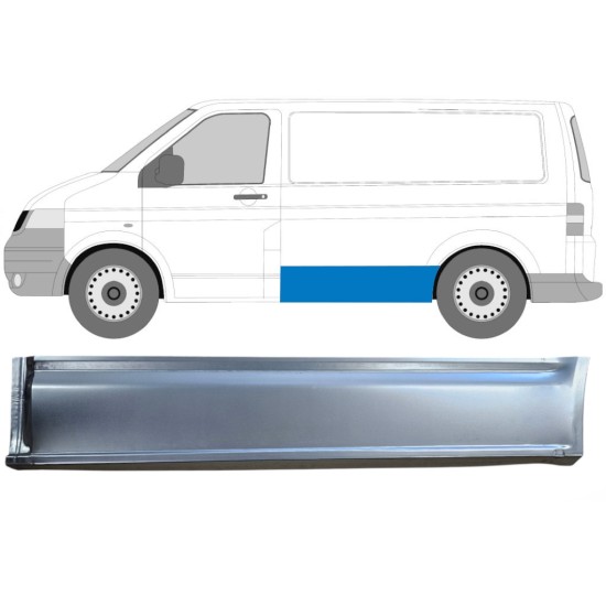 Reparaturblech Seitenwand für Volkswagen Transporter T5 2003-2015 / Links 16917