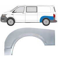 Reparaturblech Kotflügel hinten für Volkswagen Transporter T6 2015-2024 / Links 17144