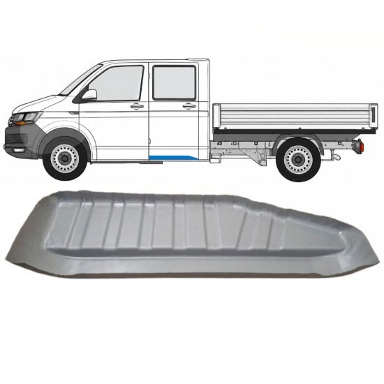 Reparaturblech für Trittstufe für Volkswagen Transporter T6 2015-2024 / Links 17155