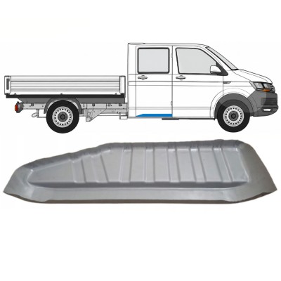 Reparaturblech für Trittstufe für Volkswagen Transporter T6 2015-2024 / Rechts 17154