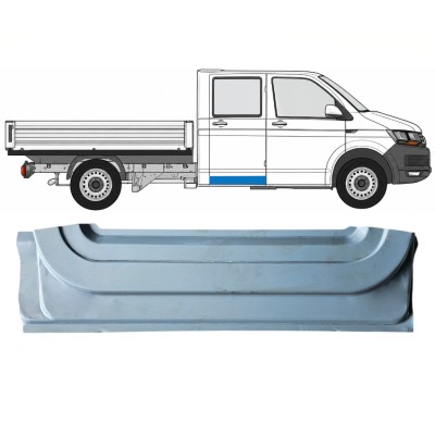 Reparaturblech innere hintere Tür für Volkswagen Transporter T6 2015-2024 / Rechts 17158
