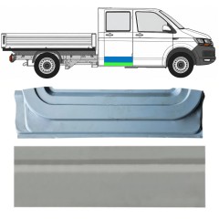 Reparaturblech für die hintere Tür, innen und außen für Volkswagen Transporter T6 2015-2024 / Rechts 17160
