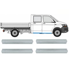 Reparaturblech vorderer + hinterer Schweller für Volkswagen Transporter T6 2015-2024 / Links+Rechts 17132