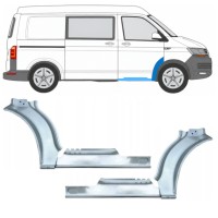 Reparaturblech Schweller + Kotflügel vorne für Volkswagen Transporter T6 2015-2024 17198
