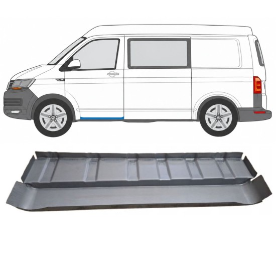 Reparaturblech für Trittstufe für Volkswagen Transporter T6 2015-2024 / Links 17157