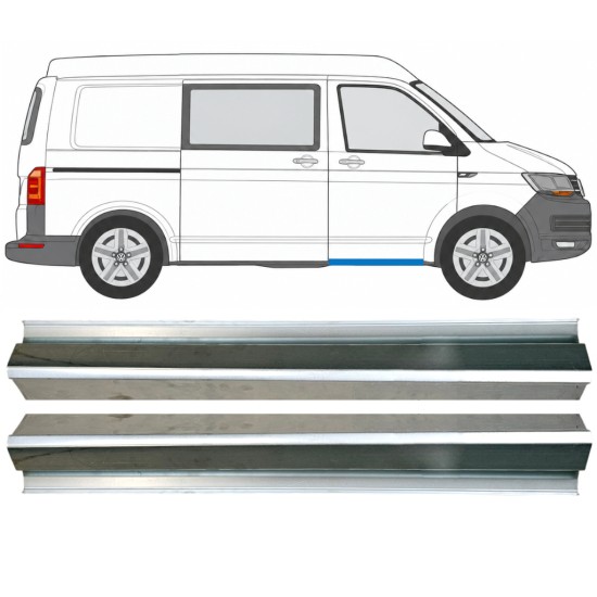 Reparaturblech Schweller vordere Tür für Volkswagen Transporter T6 2015-2024 / Links = Rechts (symmetrisch) 17130