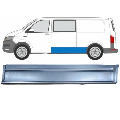 Reparaturblech Seitenwand für Volkswagen Transporter T6 2015-2024 / Links 17181