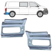 Reparaturblech Kotflügel hinten für Volkswagen Transporter T6 2015-2024 / Links+Rechts 17191