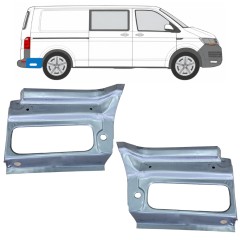 Reparaturblech Kotflügel hinten für Volkswagen Transporter T6 2015-2024 / Links+Rechts 17191