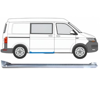 Schweller Schiebetür Reparaturblech für Volkswagen Transporter T6 2015-2024 / Rechts 17179