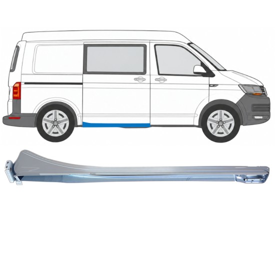 Schiebetür Führungsschiene für Volkswagen Transporter T6 2015-2024 / Rechts 17203