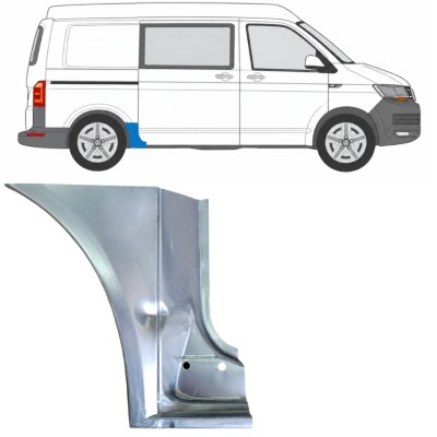 Reparaturblech Kotflügel hinten für Volkswagen Transporter T6 2015-2024 / Rechts 17152